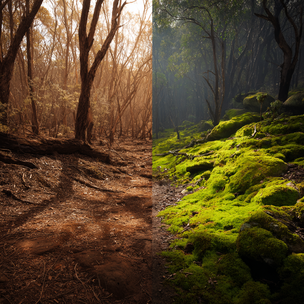 El Niño's Impact on Moss in Temperate Australia
