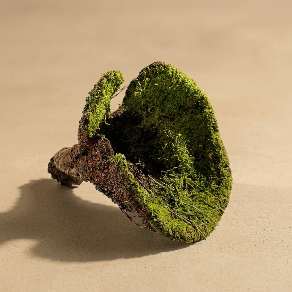 Moss Covered Mushrooms