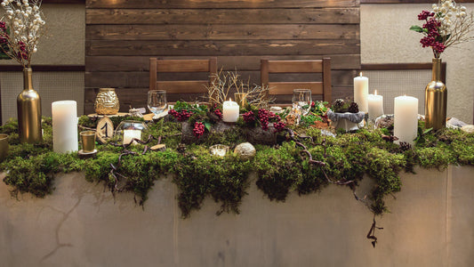 Wedding Décor: Why Moss is a Must-Have for Your Displays