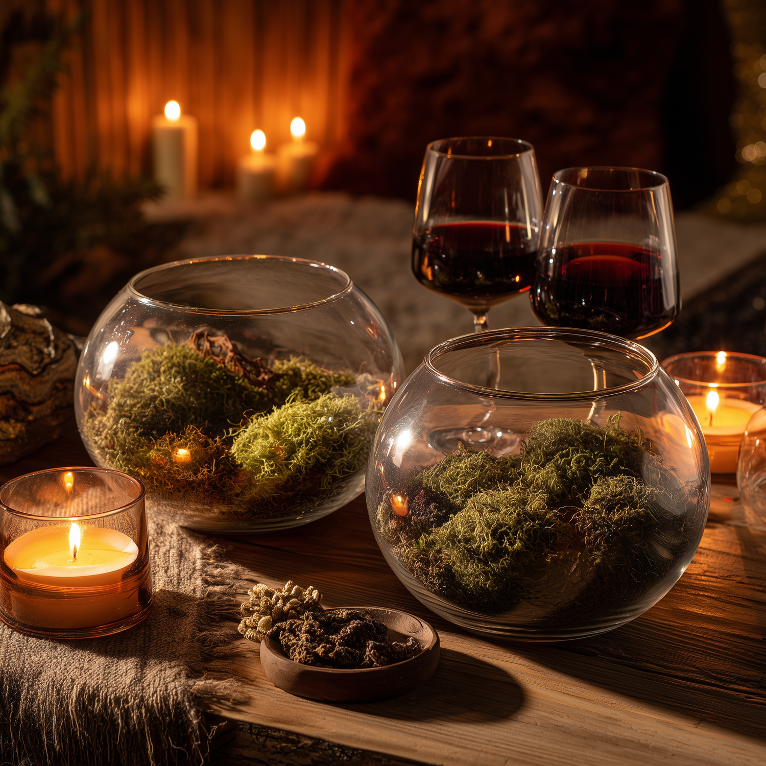 Date Night DIY Terrarium Kit for Two