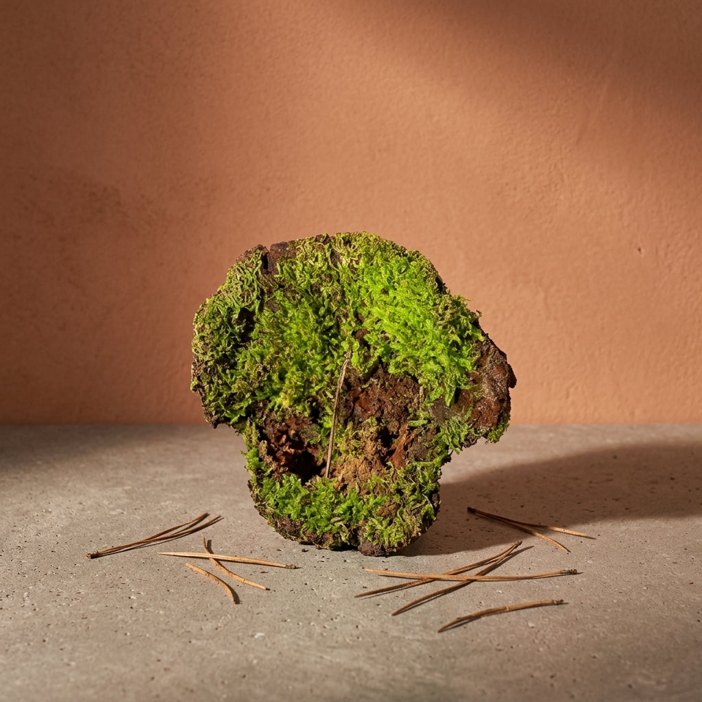 Moss Covered Mushrooms
